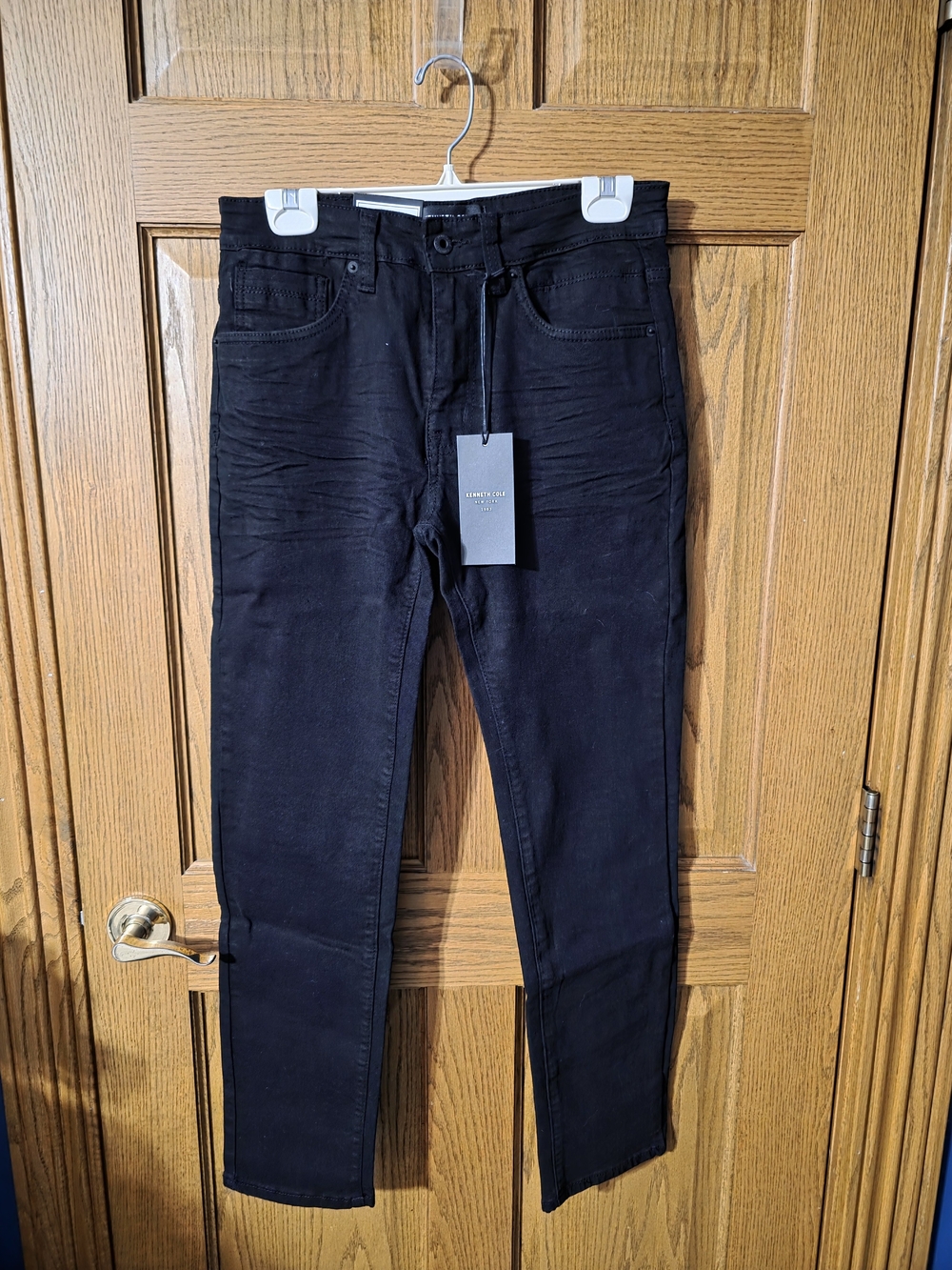 Slim Fit Men’s Jeans in Black